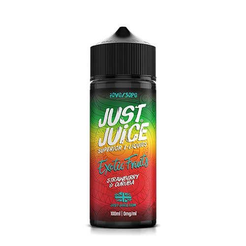 Just Juice Exotic Fruits Strawberry & Curuba 100ml Shortfill E-Liquid