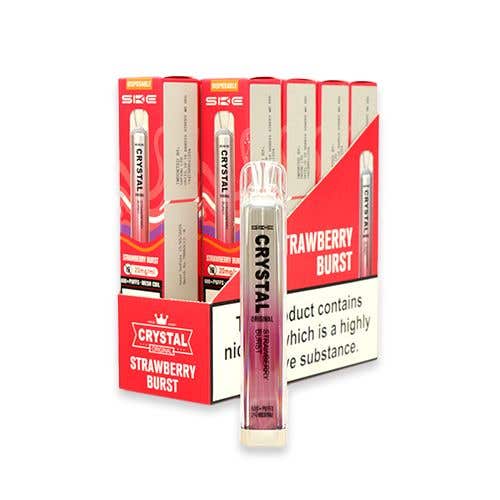 SKE Crystal Bar Disposable Kit 10 x Multipack 2% - Strawberry Burst