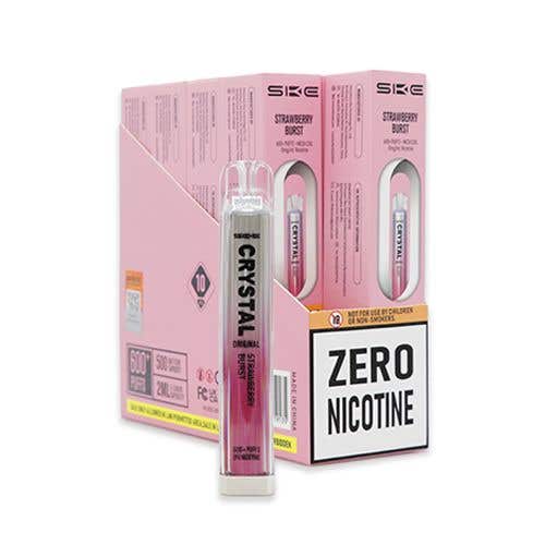 SKE Crystal Bar Disposable Kit 10 x Multipack 0% - Strawberry Burst