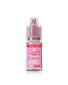 Ohm Brew Double Brew Bar Series Strawberry Custard Deluxe Nic Salt E-Liquid