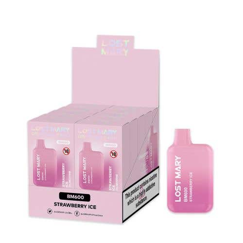 Lost Mary BM600 2% 10 Pack Disposable - Strawberry Ice