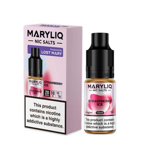 Lost Mary MaryLiq Strawberry Ice Nic Salt - 10mg