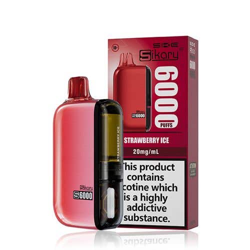SKE Sikary S6000 Disposable Kit - Strawberry Ice