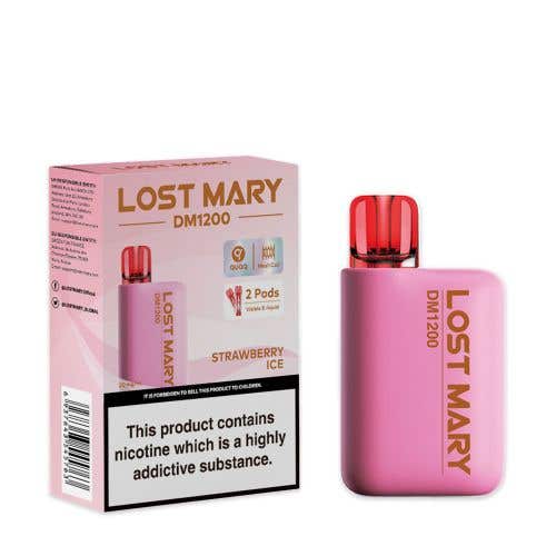 Lost Mary DM1200 Disposable Kit - 20mg - Strawberry Ice
