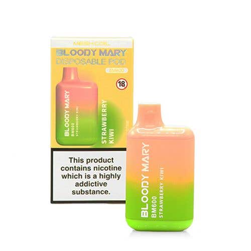 Bloody Mary BM600 Disposable Kit - 20mg - Strawberry Kiwi