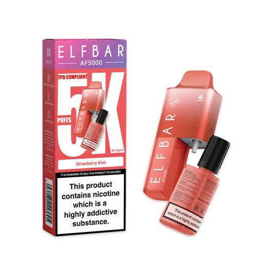 Elf Bar AF5000 Disposable Kit - 20mg - Strawberry Kiwi
