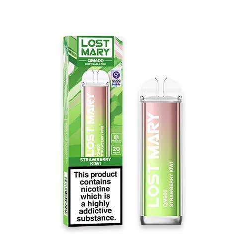 Lost Mary QM600 Disposable Vape Kit - Strawberry Kiwi
