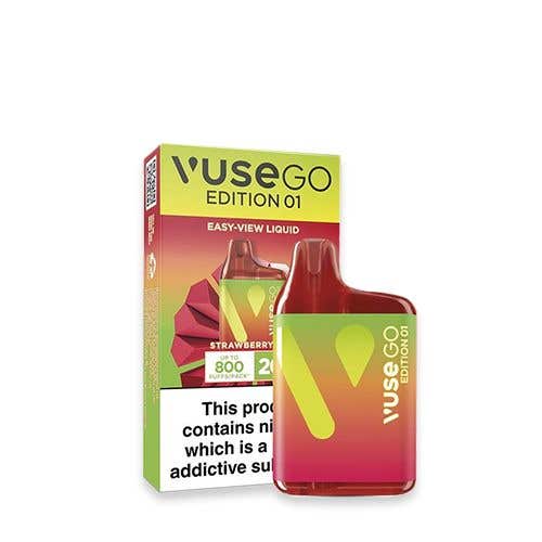 Vuse Go Edition 01 Disposable Vape Kit - Strawberry Kiwi