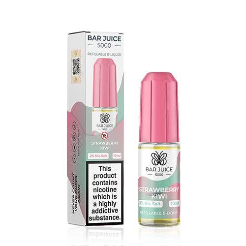 Bar Juice 5000 Nic Salt E-Liquid - Strawberry Kiwi