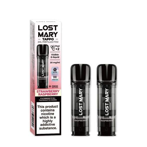 Lost Mary Tappo Prefilled Pods - Strawberry Raspberry