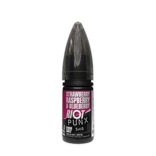 Riot PUNX Strawberry, Raspberry & Blueberry Nic Salt E-Liquid