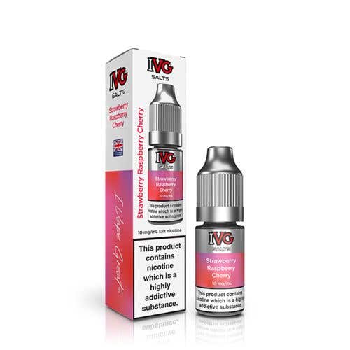IVG Salts Strawberry Raspberry Cherry 10ml Nic Salt E-Liquid