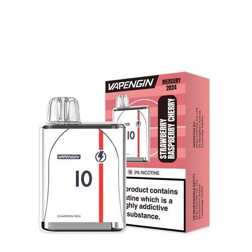 Vapengin Mercury 2024 Special Edition Disposable Vape Kit - Strawberry Raspberry Cherry