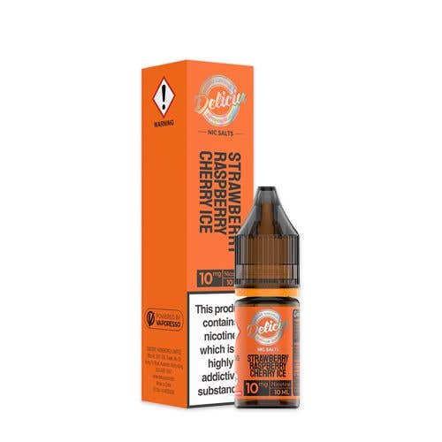 Vaporesso Deliciu Strawberry Raspberry Cherry Ice Nic Salt E-Liquid - 10mg