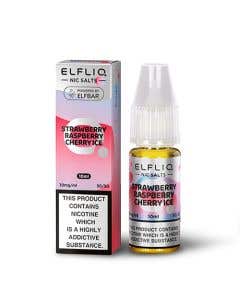 Elf Bar ElfLiq Strawberry Raspberry Cherry Ice Nic Salt E-Liquid