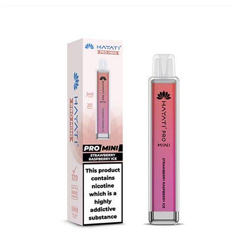 Hayati Pro Mini Disposable Kit - 20mg - Strawberry Raspberry Ice