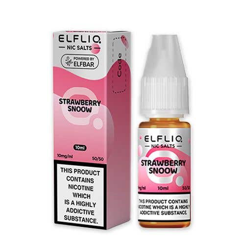 Elf Bar ElfLiq Strawberry Snoow Nic Salt E-Liquid
