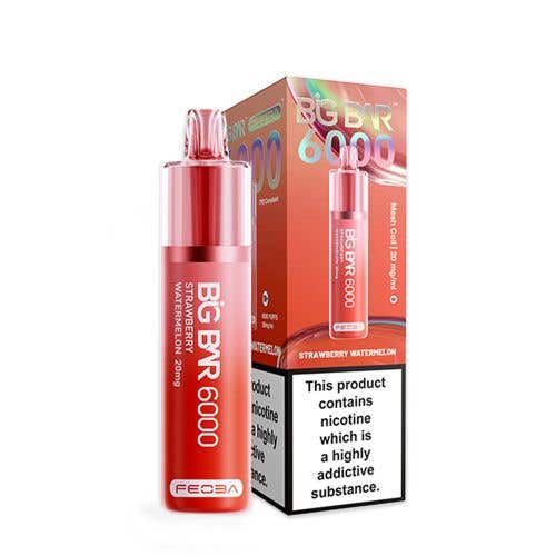 FEOBA Big Bar 6000 Disposable Vape Kit - Strawberry Watermelon Ice