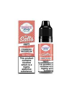 Dinner Lady Strawberry Watermelon Nic Salt Vape Juice