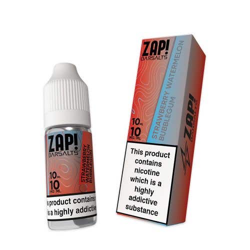 Zap! Bar Salts Strawberry Watermelon Bubblegum Nic Salts E-Liquid