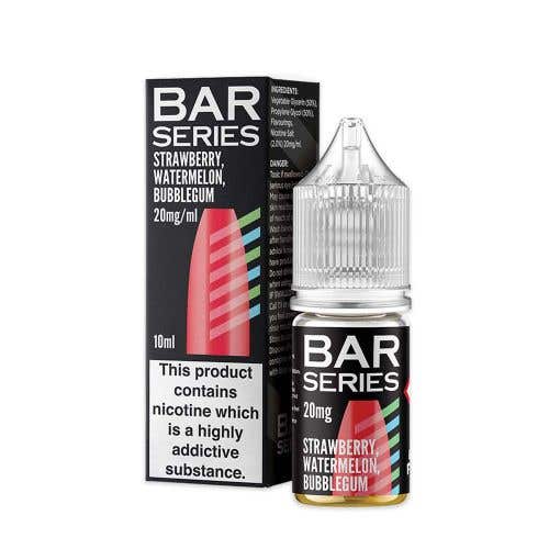 Bar Series Strawberry, Watermelon, Bubblegum Nic Salt E-Liquid