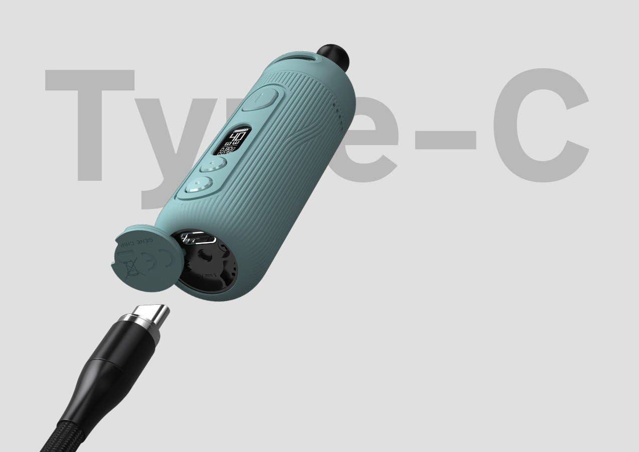 Type-C charging makes recharging far more convenient