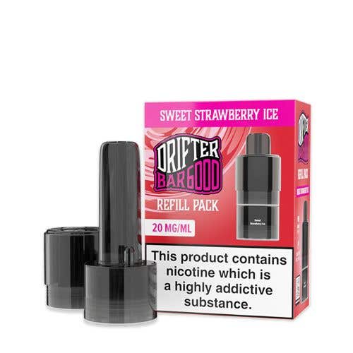 Drifter Bar 6000 Replacement Prefilled Pod - Sweet Strawberry Ice
