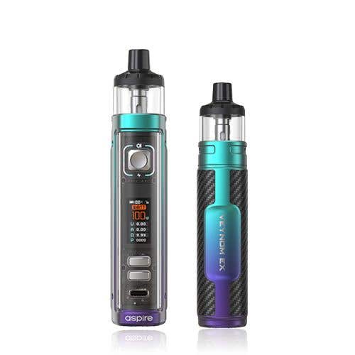 Aspire Veynom EX Pod Vape Kit - Teal Purple Fade