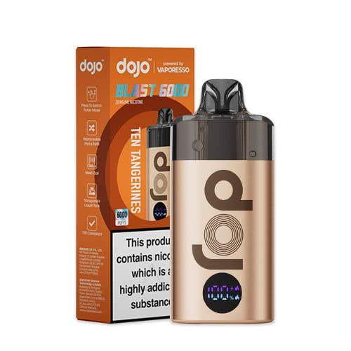 Vaporesso Dojo Blast 6000 Prefilled Pod Kit - Ten Tangerines