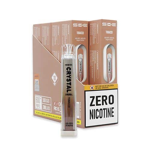 SKE Crystal Bar Disposable Kit 10 x Multipack 0% - Tobacco
