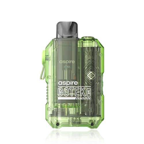 Aspire Gotek X Pod Vape Kit - Translucent Green