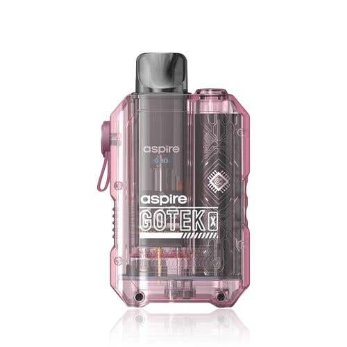 Aspire Gotek X Pod Vape Kit - Translucent Pink