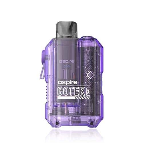 Aspire Gotek X Pod Vape Kit - Translucent Violet