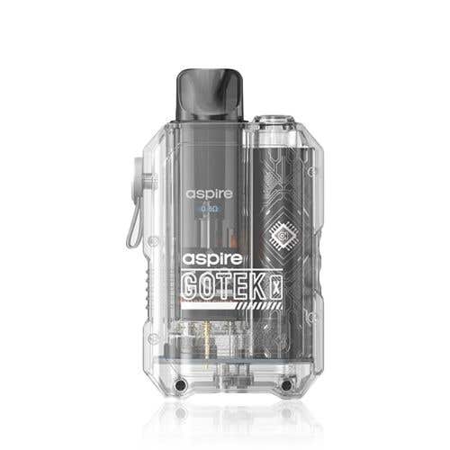 Aspire Gotek X Pod Vape Kit - Transparent