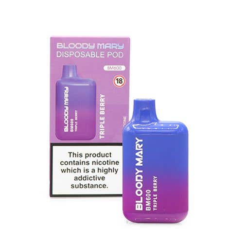 Bloody Mary BM600 Disposable Kit - 20mg - Triple Berry