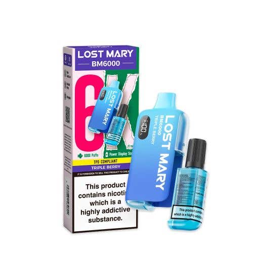 Lost Mary BM6000 Disposable Kit - 20mg - Triple Berry