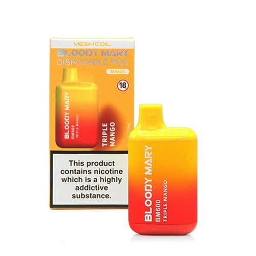 Bloody Mary BM600 Disposable Kit - 20mg - Triple Mango