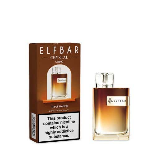 Elf Bar Crystal CR600 Disposable Vape Kit - Triple Mango