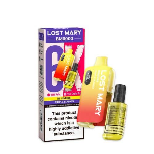 Lost Mary BM6000 Disposable Kit - 20mg - Triple Mango