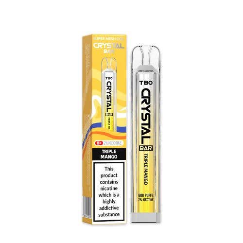 TBO Crystal Bar Disposable Vape Kit - Triple Melon