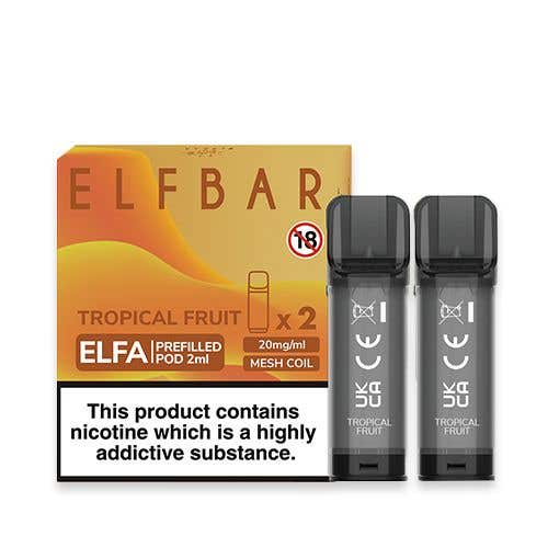 Elf Bar ELFA Prefilled E-Liquid Pods - Tropical Fruit