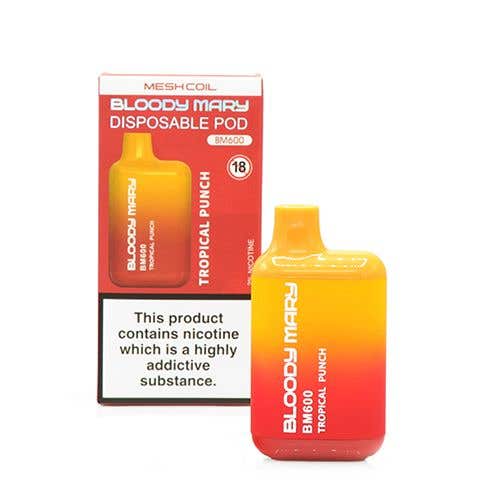 Bloody Mary BM600 Disposable Kit - 20mg - Tropical Punch