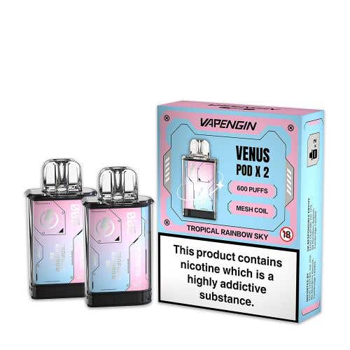 Vapengin Venus Prefilled Vape Pods - Tropical Rainbow Sky