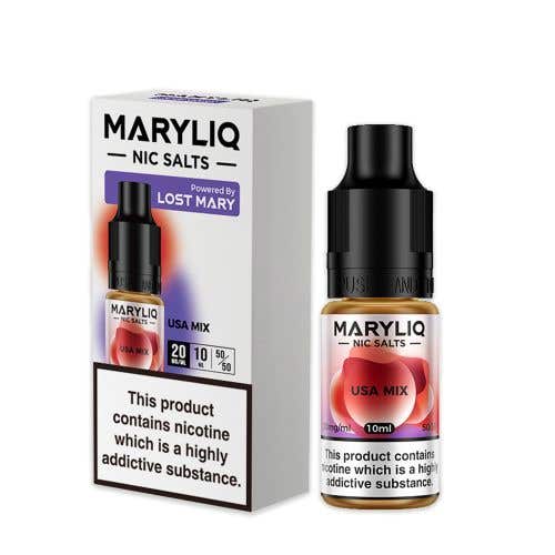 Lost Mary MaryLiq USA Mix Nic Salt - 10mg