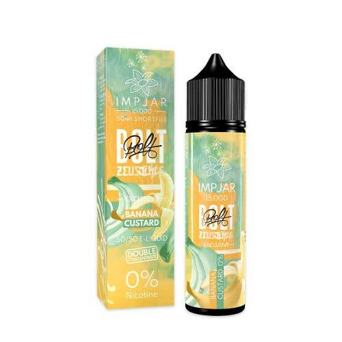 IMPJAR x Zeus Juice Exclusive Vanilla Custard 50ml Shortfill E-Liquid