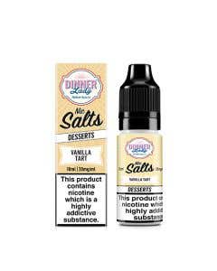 Dinner Lady Desserts Vanilla Tart Nic Salt Vape Juice