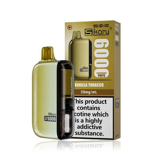 SKE Sikary S6000 Disposable Vape Kit - Vanilla Tobacco