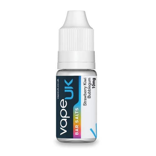 Vape UK Bar Salts Strawberry Kiwi Bubblegum Nic Salt E-Liquid - 10mg