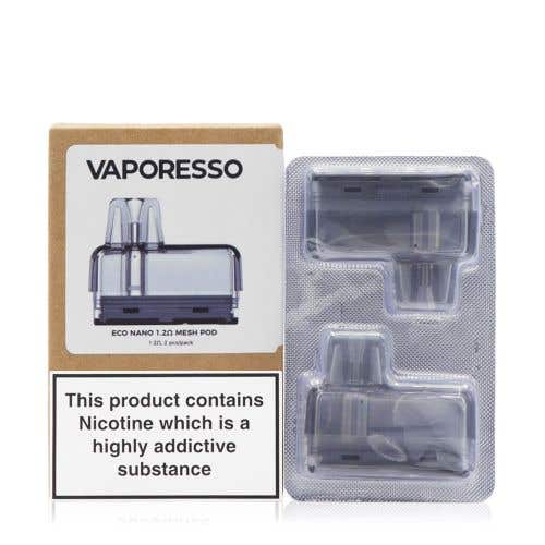 Vaporesso Eco Nano Replacement Pod - 1.2ohm Clear