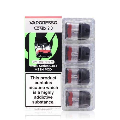Vaporesso XROS Corex 2.0 Replacement Pods - 0.8ohm Mesh
